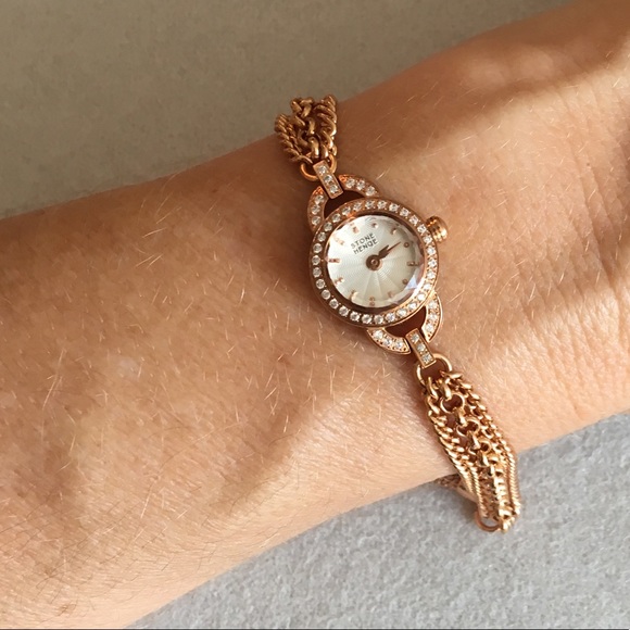 StoneHenge rose gold watch - Picture 4 of 4